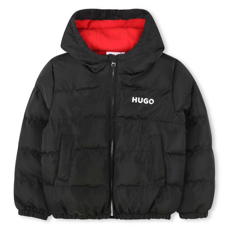 Hooded lined puffer jacket HUGO 
                        GIRL