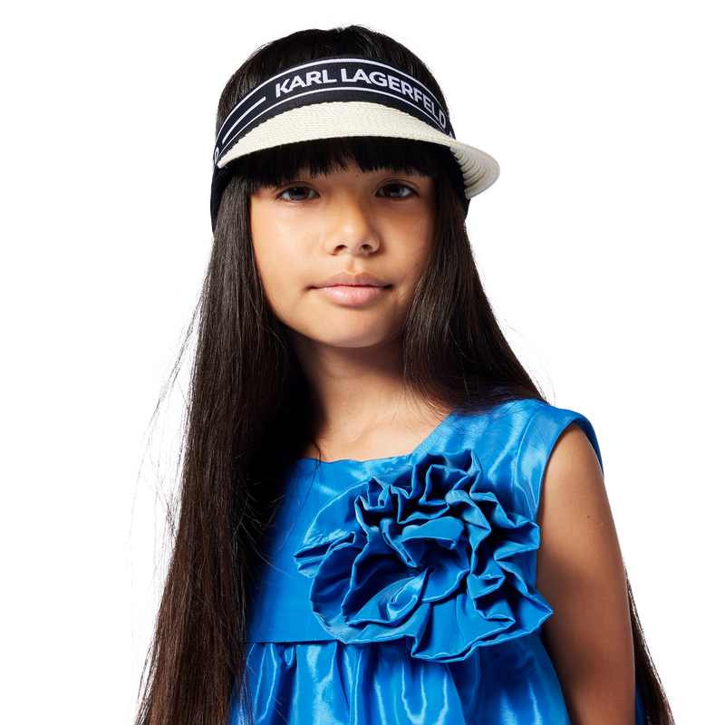 Elasticated visor KARL LAGERFELD KIDS 
                        GIRL