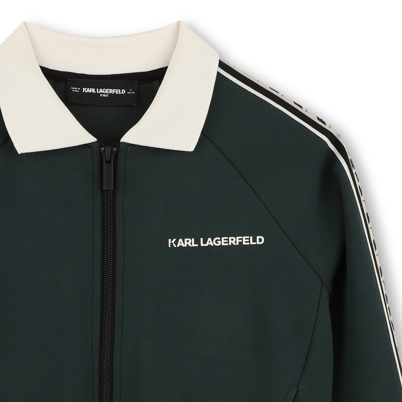 Jogging cardigan KARL LAGERFELD KIDS 
                        BOY