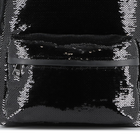 Backpack embellished with shiny sequins KARL LAGERFELD KIDS 
                    GIRL