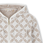 Hooded cardigan MICHAEL KORS 
                    GIRL