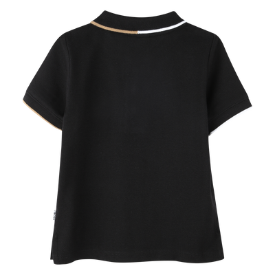 Striped Cotton Polo BOSS BOY