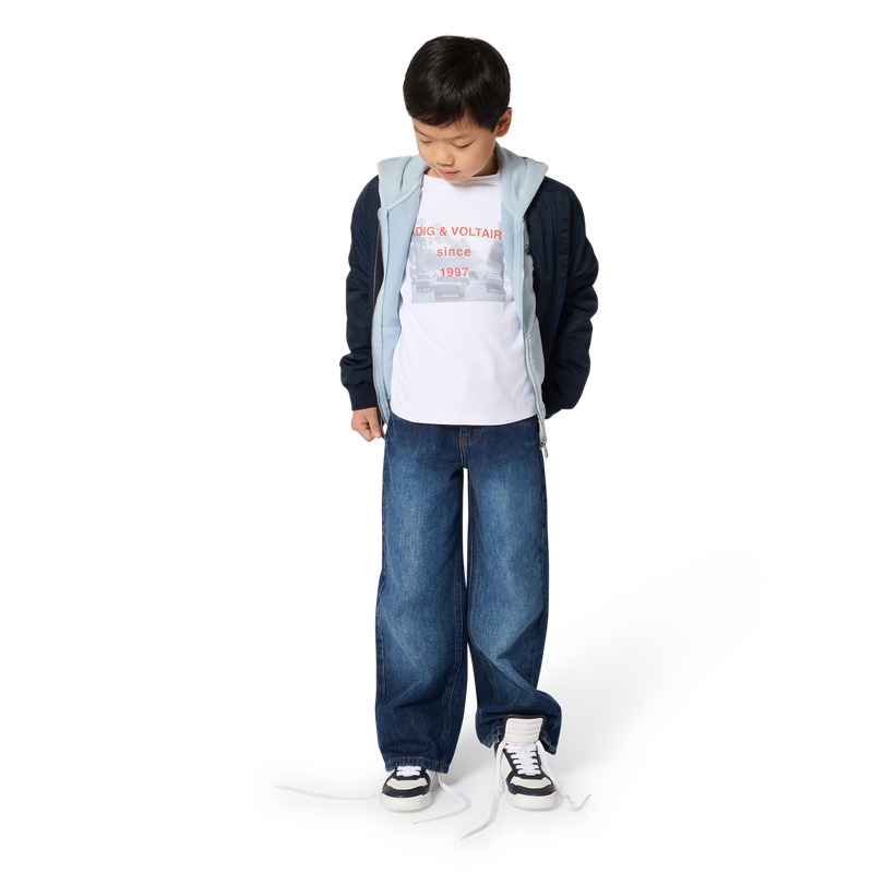 ZIP-UP BOMBER JACKET ZADIG & VOLTAIRE 
                        BOY