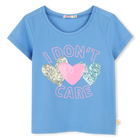 Short-sleeved T-shirt, PALE BLUE, hi-res