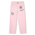 Twill trousers MARC JACOBS 
                    GIRL