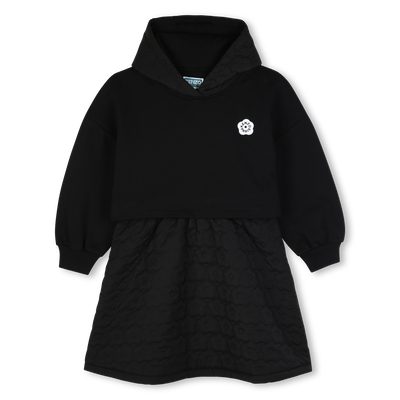 Hooded dress KENZO KIDS GIRL