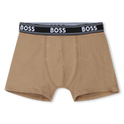 Pack of 3 jersey boxer briefs BOSS 
                    BOY