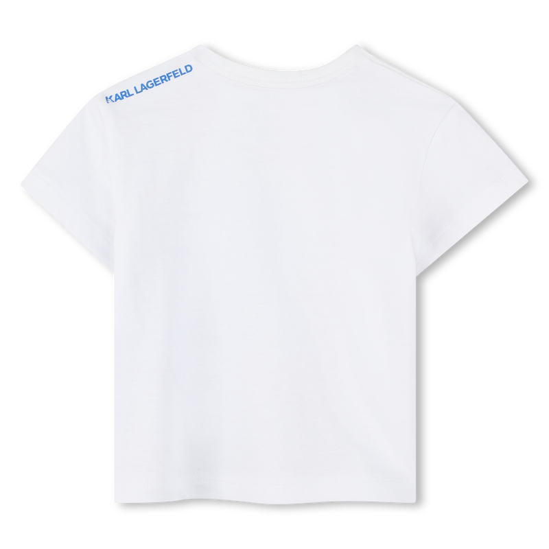 Shorts and T-shirt set KARL LAGERFELD KIDS 
                        BOY
