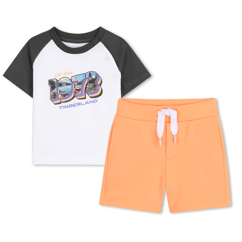 T-SHIRT AND SHORTS SET TIMBERLAND 
                        BOY