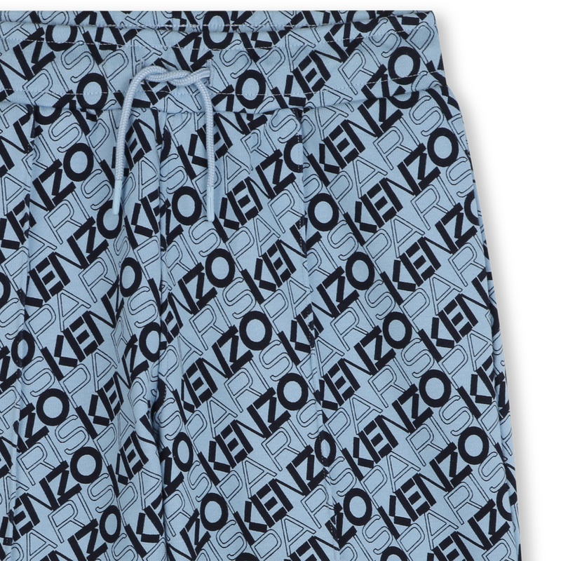 Printed Bermuda jogging shorts KENZO KIDS 
                        BOY