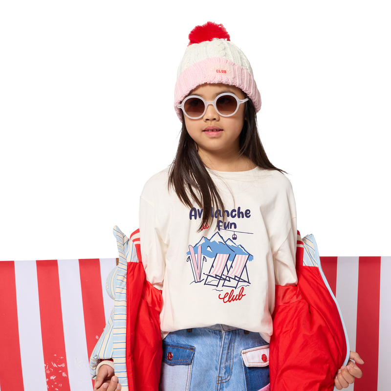 Hooded down jacket KIDS AROUND 
                        GIRL