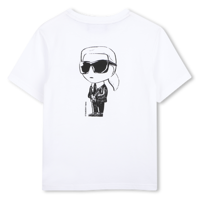 Short sleeve t-shirt KARL LAGERFELD KIDS BOY