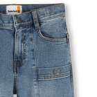 Wide adjustable-waist jeans TIMBERLAND 
                    BOY