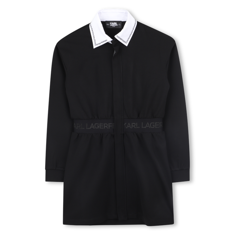 Long sleeve dress KARL LAGERFELD KIDS 
                        GIRL