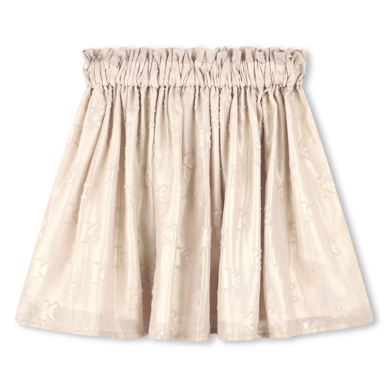 Lam&eacute; jacquard skirt KENZO KIDS 
                        GIRL