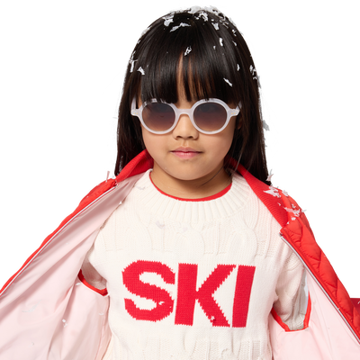 Sleeveless down jacket KIDS AROUND GIRL