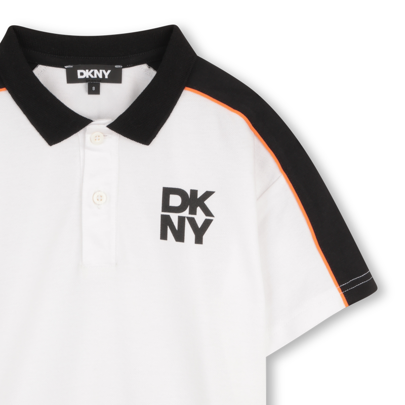 T-SHIRT AND BERMUDA SHORTS SET DKNY 
                        BOY