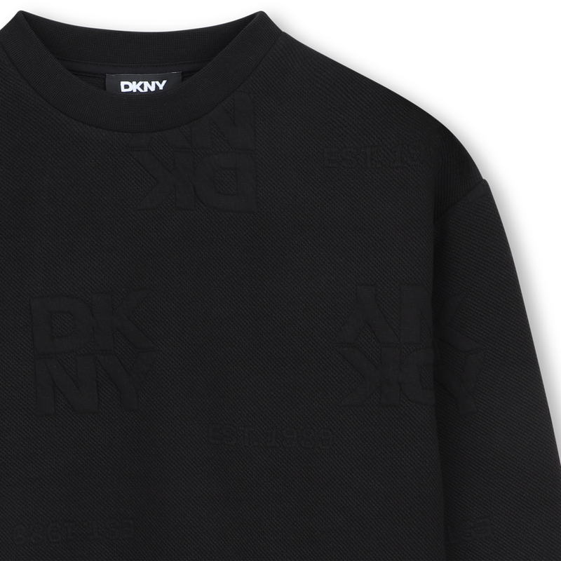 FLEECE SWEATSHIRT DKNY 
                        UNISEX