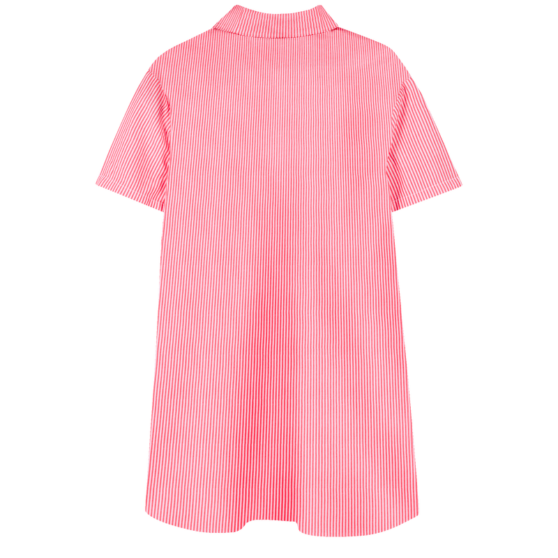 Striped cotton shirt-dress KENZO KIDS 
                        GIRL