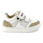 Leather hook-and-loop trainers BOSS 
                    BOY