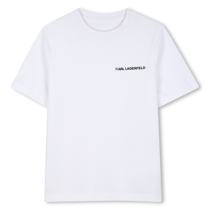 Set of 2 short-sleeved t-shirts KARL LAGERFELD KIDS 
                        BOY