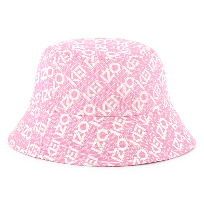 Printed cotton bucket hat KENZO KIDS 
                        UNISEX