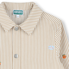Striped cotton twill jacket KENZO KIDS 
                    UNISEX