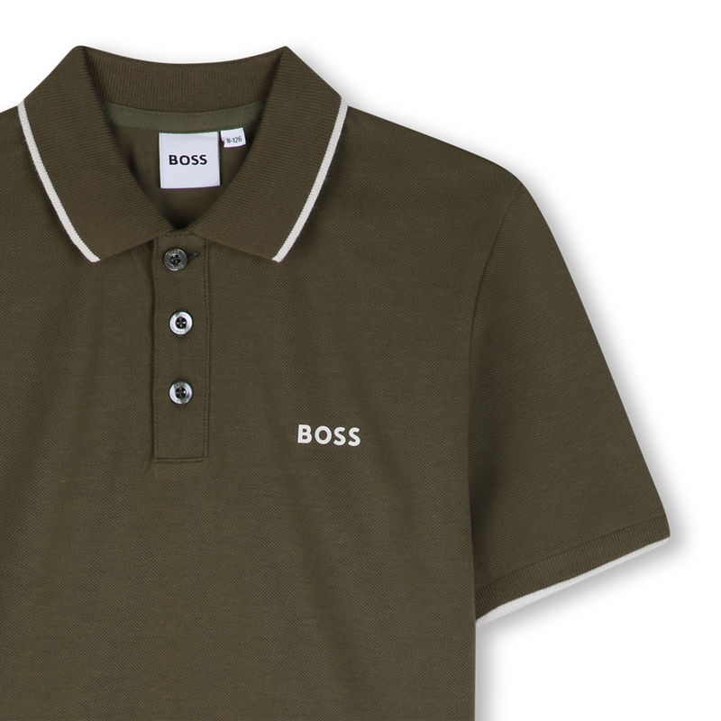 Short-sleeved polo shirt BOSS 
                        BOY