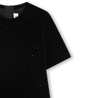 Velvet T-shirt dress ZADIG VOLTAIRE 
                    GIRL