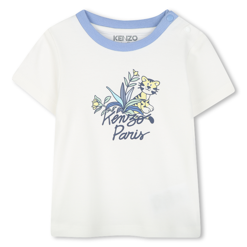 T-shirt, shorts and hat set KENZO KIDS 
                        BOY