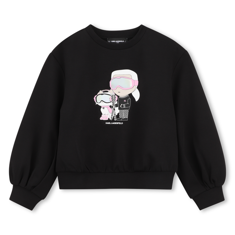 Sweatshirt KARL LAGERFELD KIDS 
                        GIRL