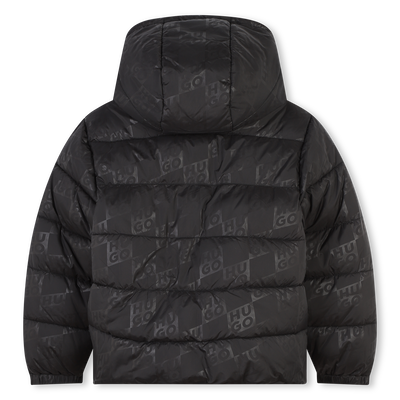 Zip-up printed parka HUGO BOY