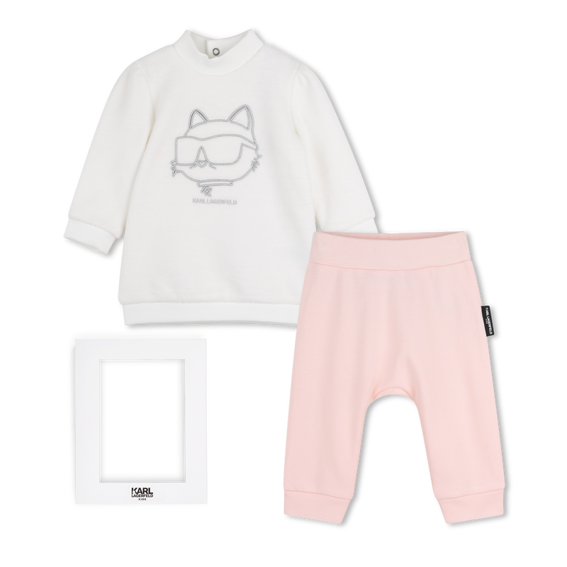 Dress and pants set KARL LAGERFELD KIDS 
                        GIRL
