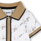 Short polo-neck romper BOSS 
                    BOY