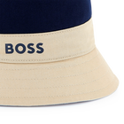 Reversible cotton bucket hat BOSS 
                    BOY