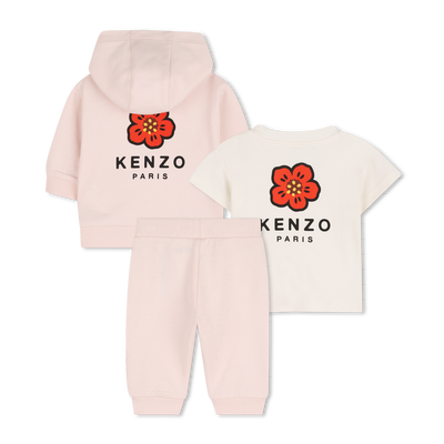 Pants, cardigan, and t-shirt set KENZO KIDS UNISEX