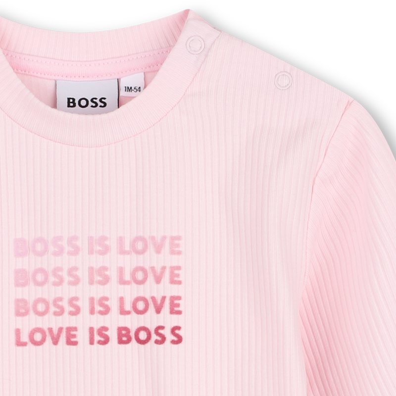 Pants, cardigan, and t-shirt set BOSS 
                        GIRL