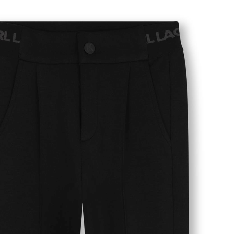 Press-stud jogging bottoms KARL LAGERFELD KIDS 
                        BOY