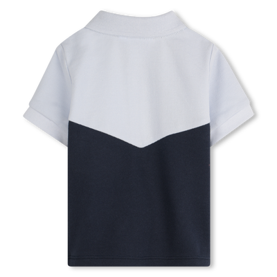Polo shirt with sleeve trim BOSS BOY