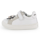Low-top cowhide sneakers KARL LAGERFELD KIDS 
                    UNISEX