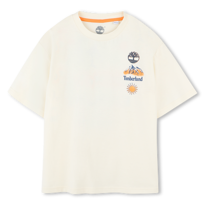 Loose mountain-print T-shirt TIMBERLAND BOY