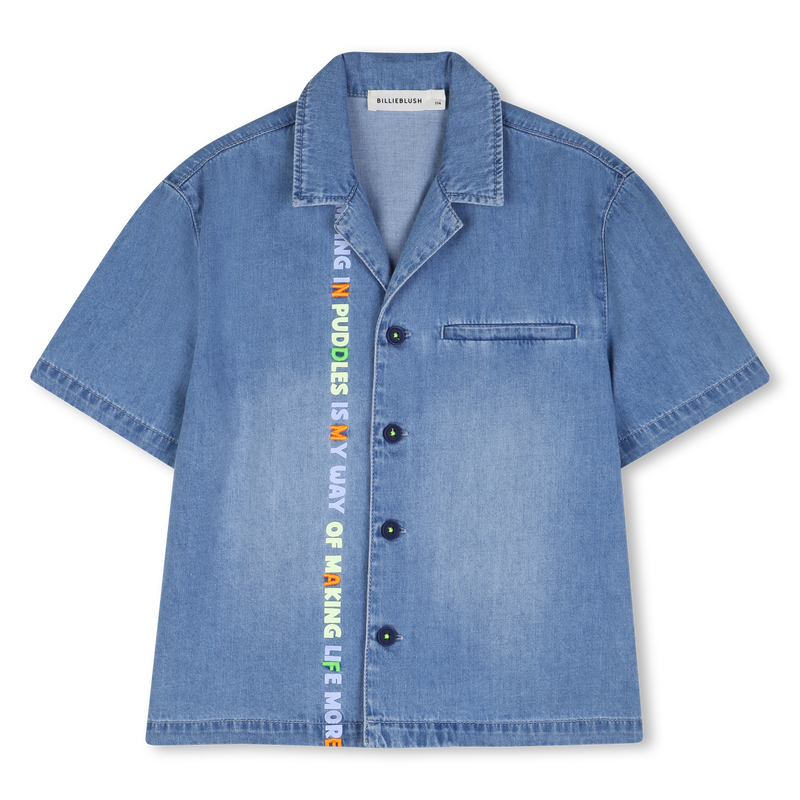 SHORT SLEEVE SHIRT BILLIEBLUSH 
                        BOY