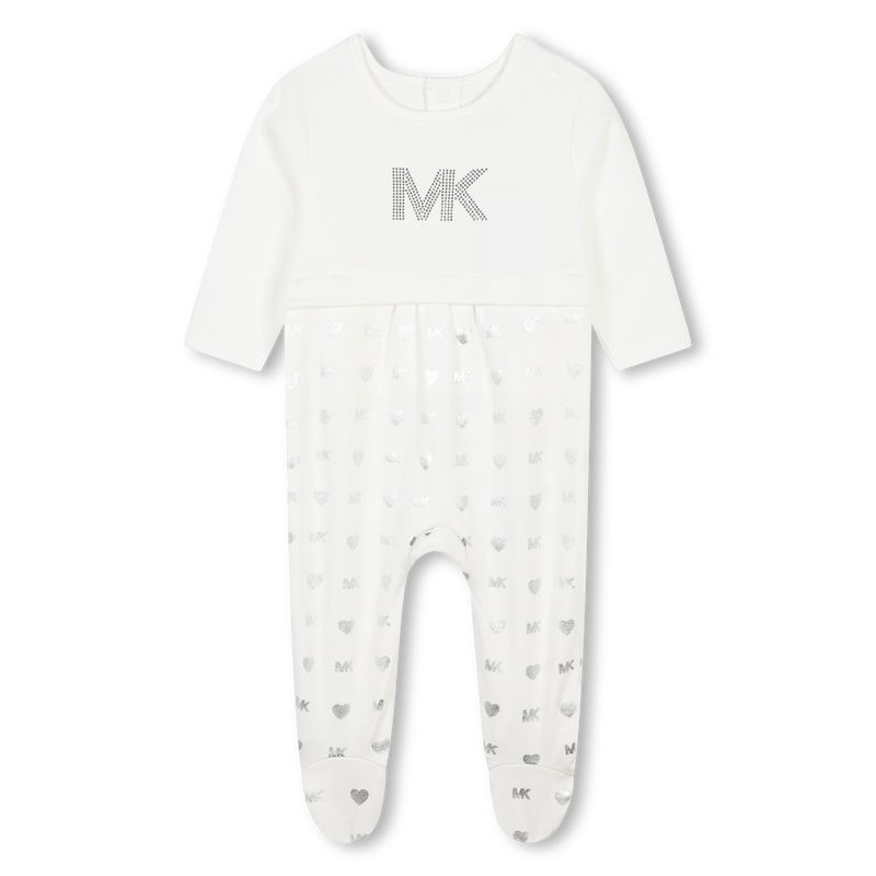 Cotton pyjamas, hat and bib MICHAEL KORS 
                        GIRL