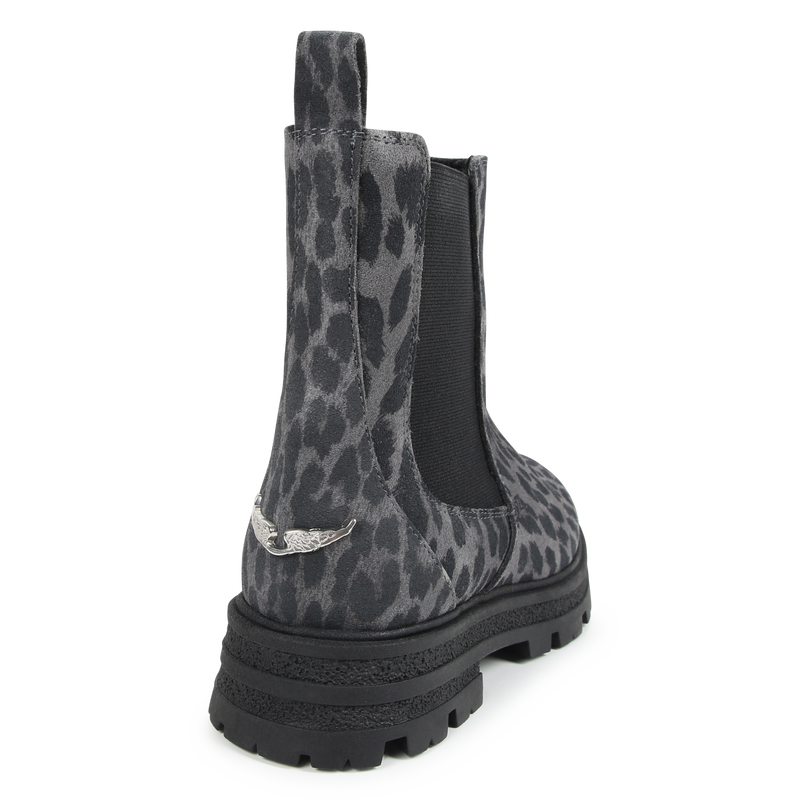 Patterned leather boots ZADIG & VOLTAIRE 
                        GIRL