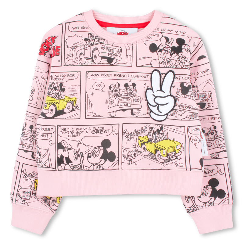 Fleece sweatshirt MARC JACOBS 
                        GIRL