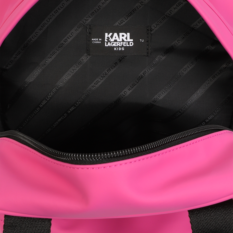 Backpack with double handles KARL LAGERFELD KIDS 
                        GIRL