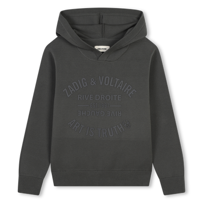 Knitted jumper with hood ZADIG VOLTAIRE BOY