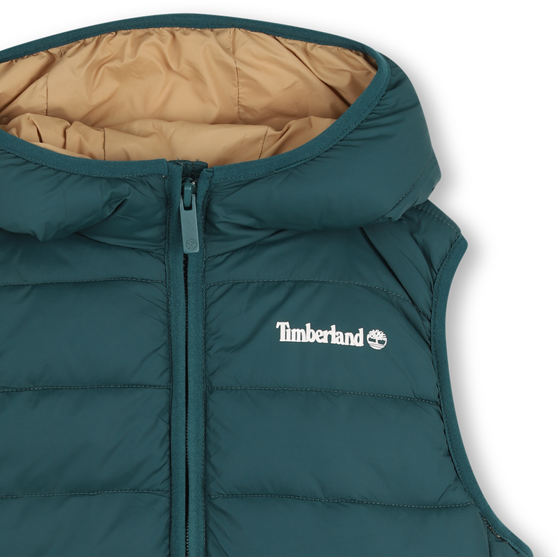 Sleeveless down jacket TIMBERLAND 
                        BOY