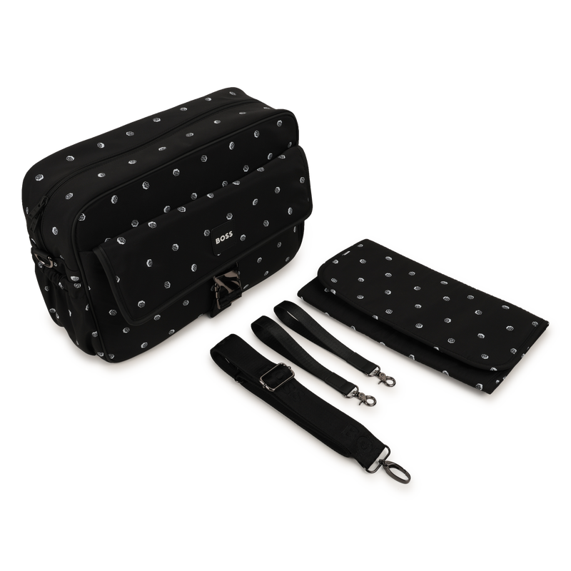 Zippered diaper bag BOSS 
                        UNISEX