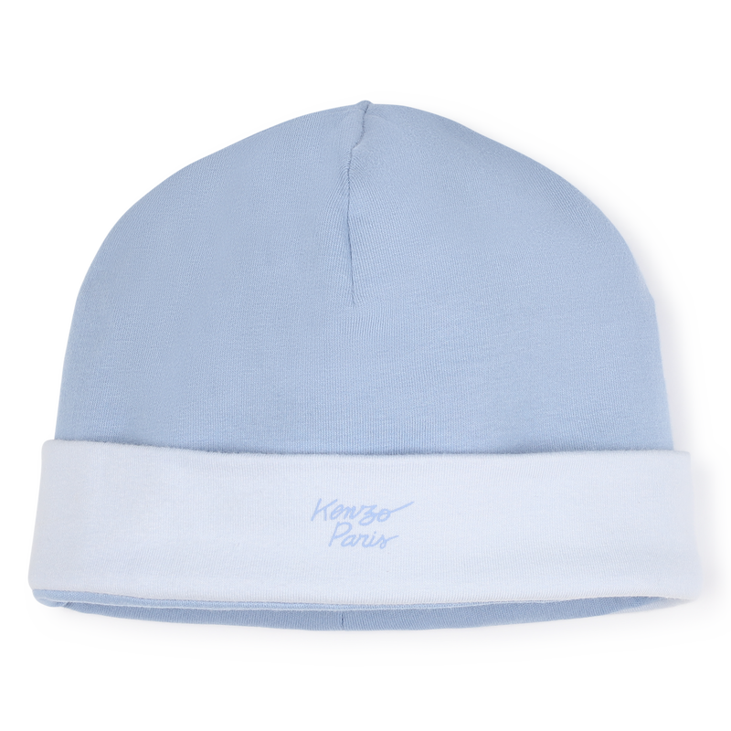 Cotton playsuit and hat KENZO KIDS 
                        BOY